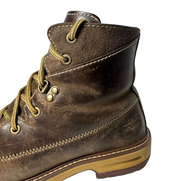 Women's Timberland Pro Alloy Toe Brown Work Boot A1 KJR Size 6.5 - Picture 7 of 16